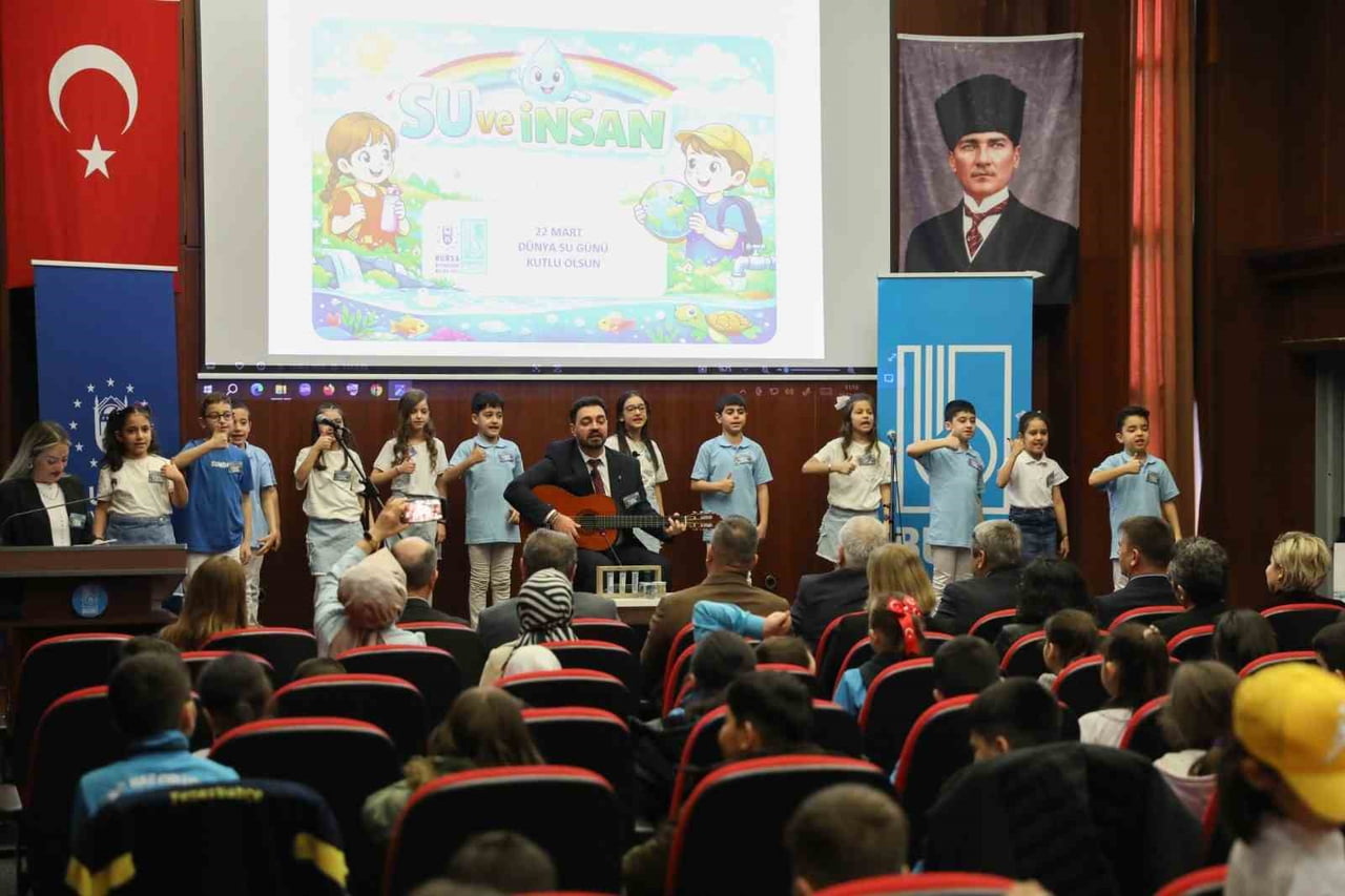 BURSA BÜYÜKŞEHİR BELEDİYESİ, UFAK YAŞTA SU BİLİNCİ OLUŞTURMAK, SUYUN SINIRLI BİR KAYNAK OLDUĞUNU...