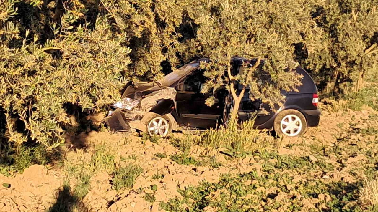 BURSA’NIN İZNİK İLÇESİNDE KONTROLDEN ÇIKAN OTOMOBİLİN AĞACA ÇARPTIĞI KAZADA SÜRÜCÜ, HAVA...