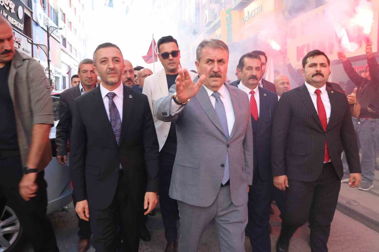 BÜYÜK BİRLİK PARTİSİ (BBP) GENEL BAŞKANI MUSTAFA DESTİCİ, ANKARA’YA TAŞINAN YAZICIOĞLU DAVASI...