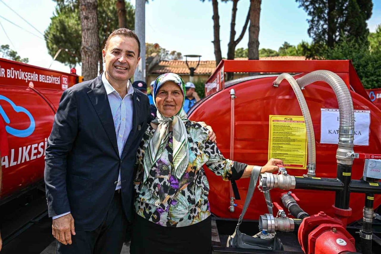 BÜYÜKŞEHİR’DEN KIRSALA 50 YENİ YANGIN TANKERİ