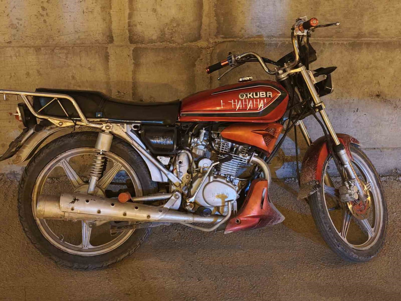 ÇALINAN MOTOSİKLET