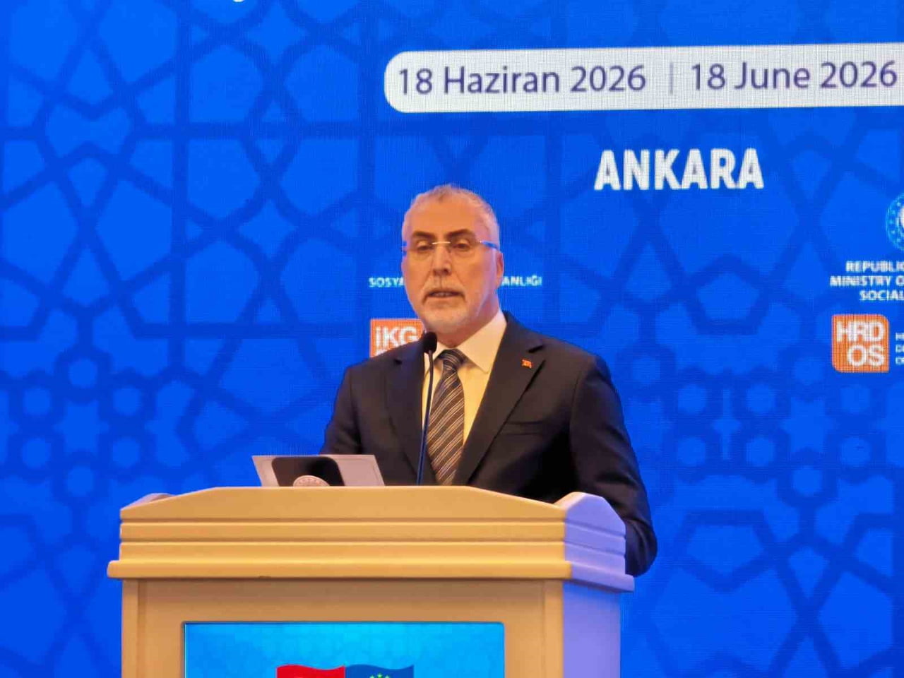 ÇALIŞMA VE SOSYAL GÜVENLİK BAKANI VEDAT IŞIKHAN, "IPA SOSYAL ETKİ ANALİZİ PROGRAMI KAPSAMINDA...