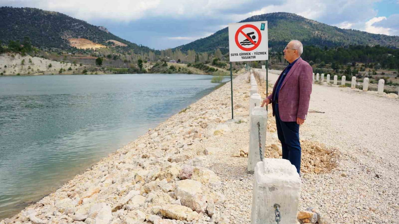 ÇAMELİ’DE HAYATA GEÇİRİLEN İLK GÖLET PROJELERİNDEN BİRİ OLAN İMAMLAR MAHALLESİ GÖLETİ, SON...
