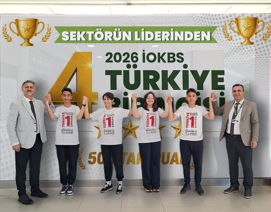ÇAMLICA KOLEJİ BURSLULUK SINAVINA DAMGA VURDU: 4 TÜRKİYE BİRİNCİSİ