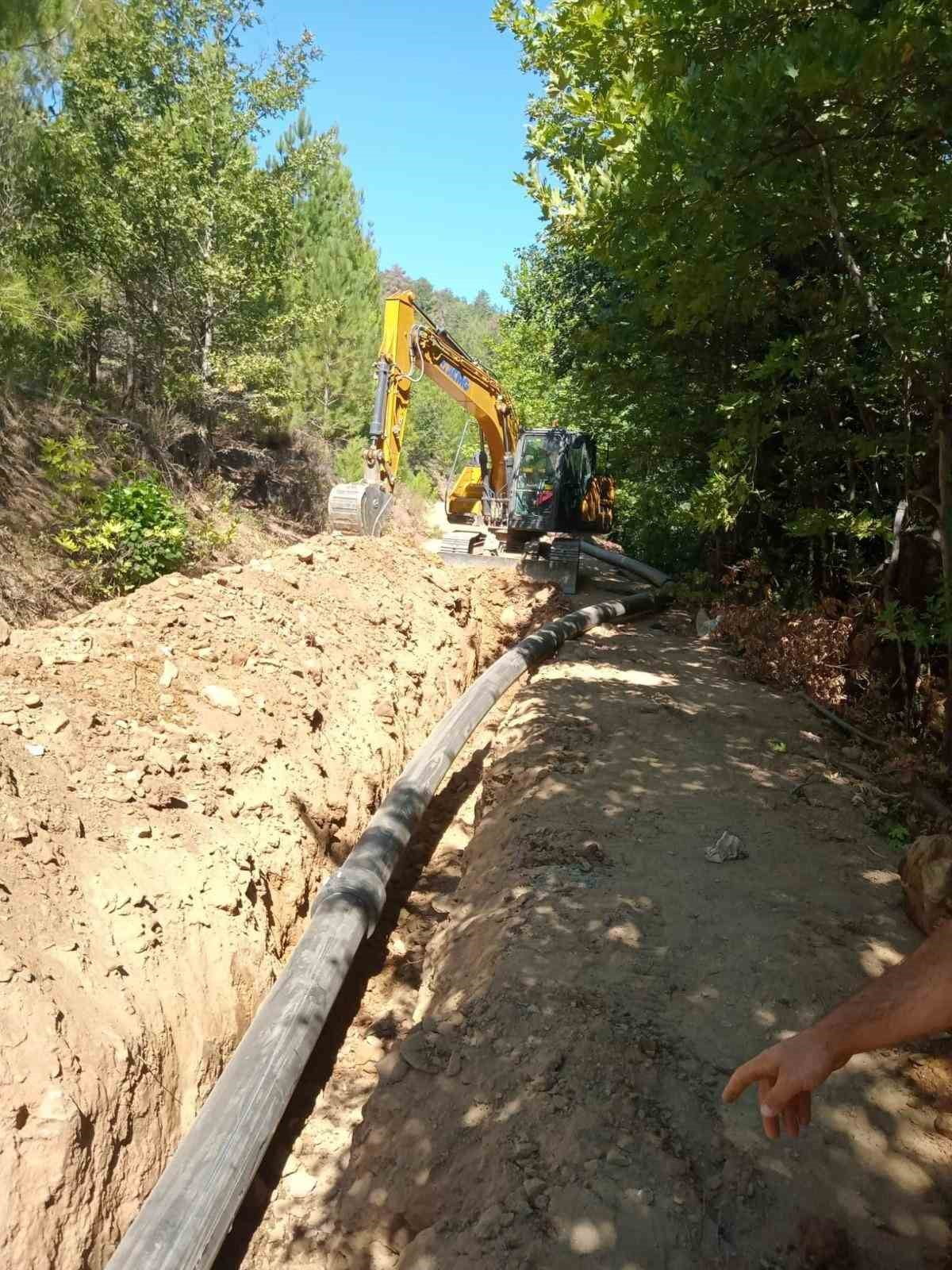 ÇANAKKALE'DE YÜRÜTÜLEN PROJE ÇERÇEVESİNDE 14 KÖY KAZDAĞLARI’NIN SUYUYLA BULUŞTU.