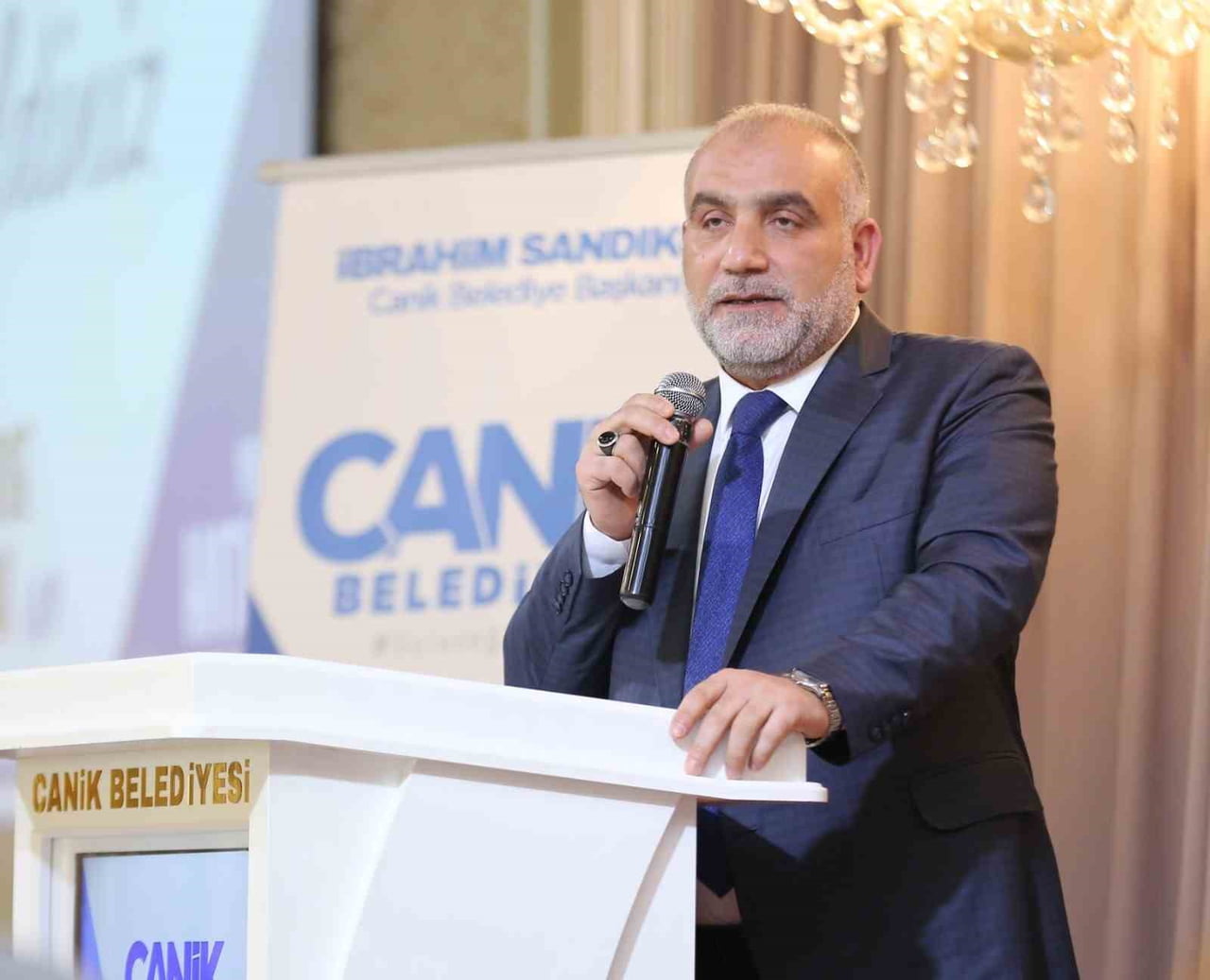 CANİK BELEDİYE BAŞKANI İBRAHİM SANDIKÇI