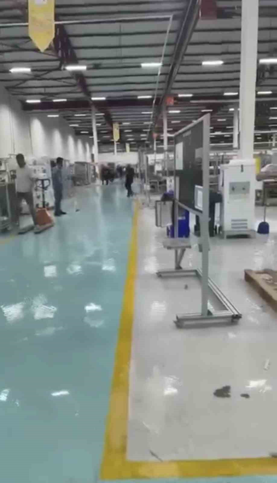ÇANKIRI’NIN ŞABANÖZÜ İLÇESİNDE ETKİLİ OLAN KUVVETLİ SAĞANAK YAĞIŞ SONRASI İLÇEDE BULUNAN BİR...