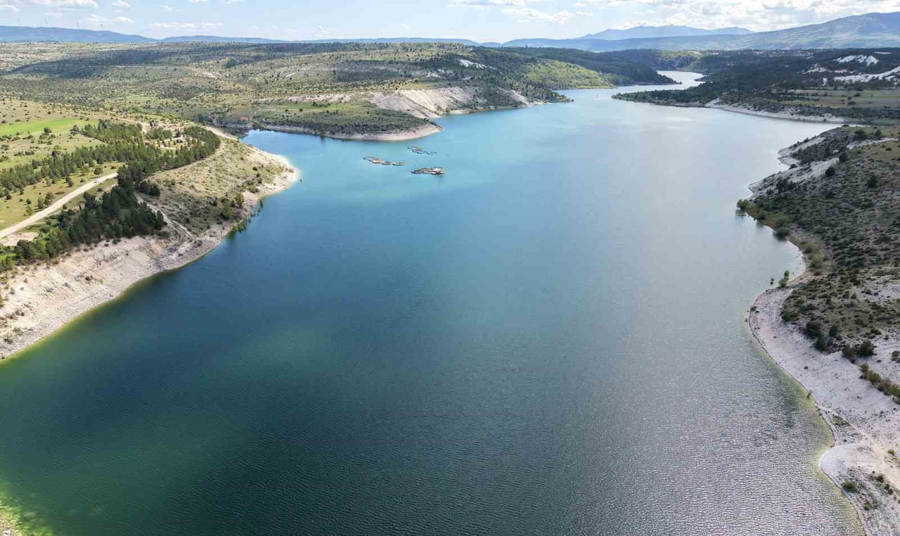 ÇAVDARHİSAR BARAJI DOLULUKTA ZİRVEYE ULAŞIYOR