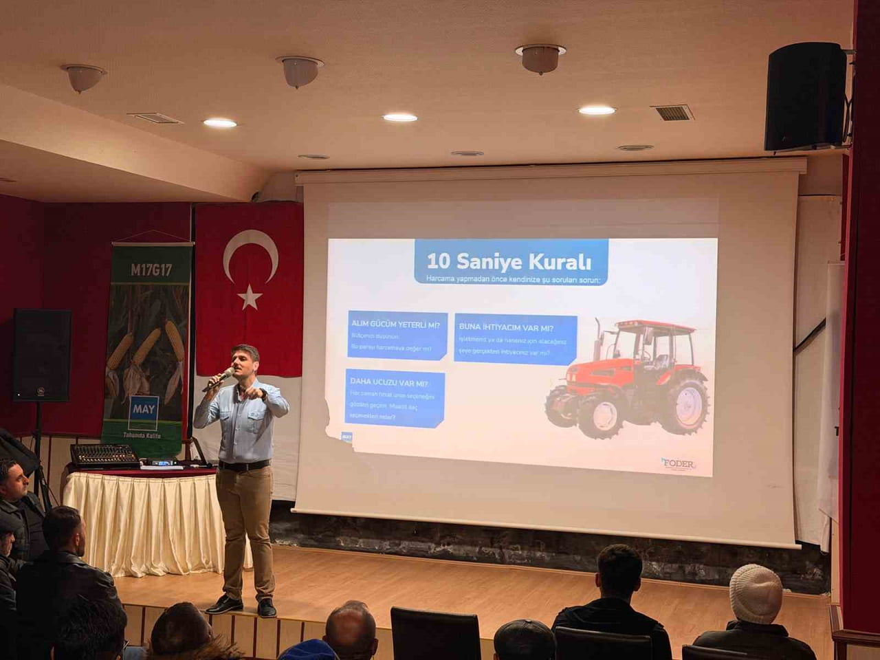 ÇİFTÇİLERİN YALNIZCA ÜRETİM SÜREÇLERİNDE DEĞİL, FİNANSAL YÖNETİM SÜREÇLERİNDE DE GÜÇLENMELERİNİ...