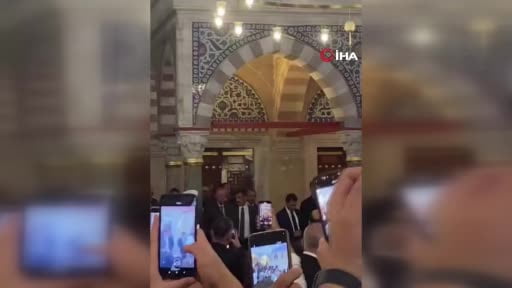 Cumhurbaşkanı Erdoğan, Edirne Selimiye Camii'nde