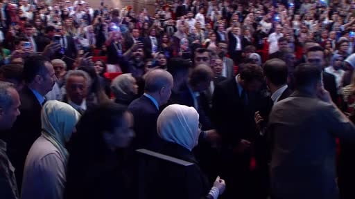 Cumhurbaşkanı Erdoğan: "2023’ten bugüne yüzlerce Filistinli evladımıza TÜRGEV tarafından burs...