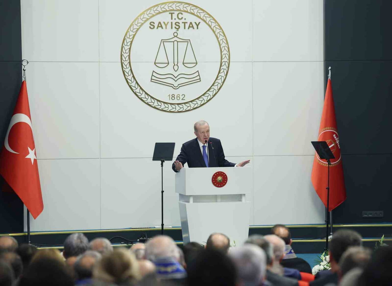CUMHURBAŞKANI ERDOĞAN, SAYIŞTAY'IN 164’ÜNCÜ KURULUŞ YIL DÖNÜMÜ TÖRENİ'NDE KONUŞTU