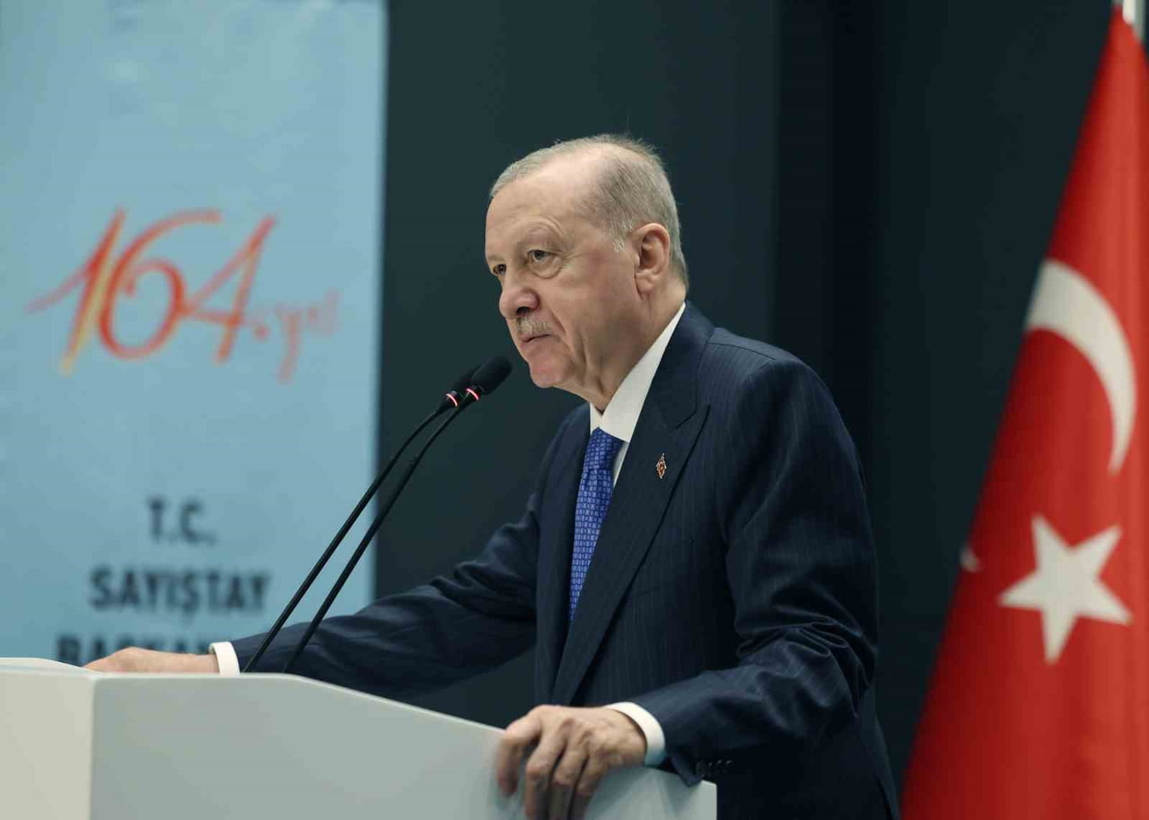 CUMHURBAŞKANI ERDOĞAN, SAYIŞTAY'IN 164’ÜNCÜ KURULUŞ YIL DÖNÜMÜ TÖRENİ'NDE KONUŞTU