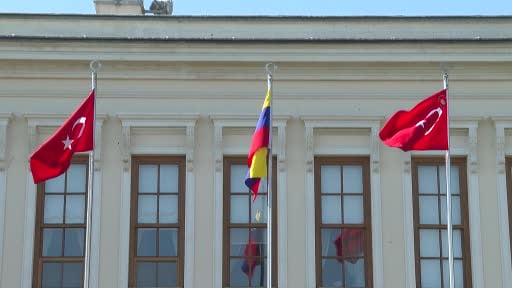 Cumhurbaşkanı Erdoğan, Venezuela Geçici Devlet Başkanı Rodriguez'i resmi törenle karşıladı