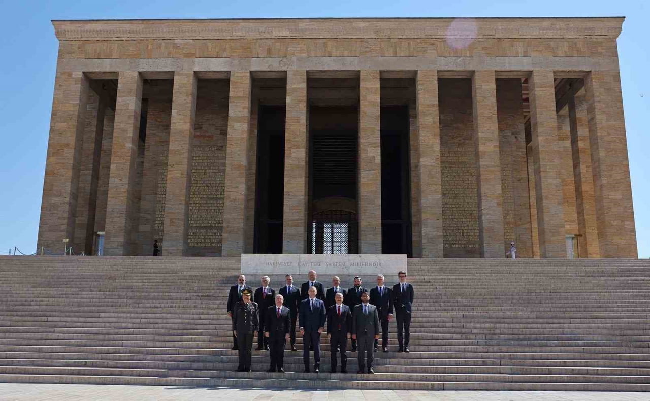 CUMHURBAŞKANI RECEP TAYYİP ERDOĞAN'IN DAVETLİSİ OLARAK ANKARA'YA GELEN POLONYA CUMHURBAŞKANI KAROL...