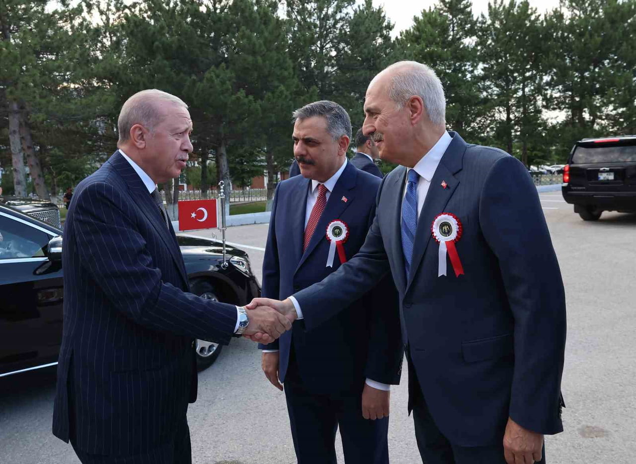 CUMHURBAŞKANI RECEP TAYYİP ERDOĞAN, ANKARA’DA DÜZENLENEN POLİS AKADEMİSİ MEZUNİYET TÖRENİNE...