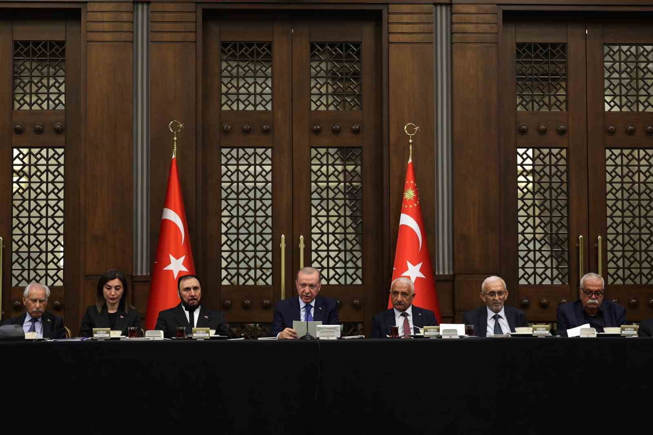 CUMHURBAŞKANI RECEP TAYYİP ERDOĞAN, CUMHURBAŞKANLIĞI KÜLLİYESİ'NDE DÜZENLENEN MAH-I MUHARREM ORUÇ...