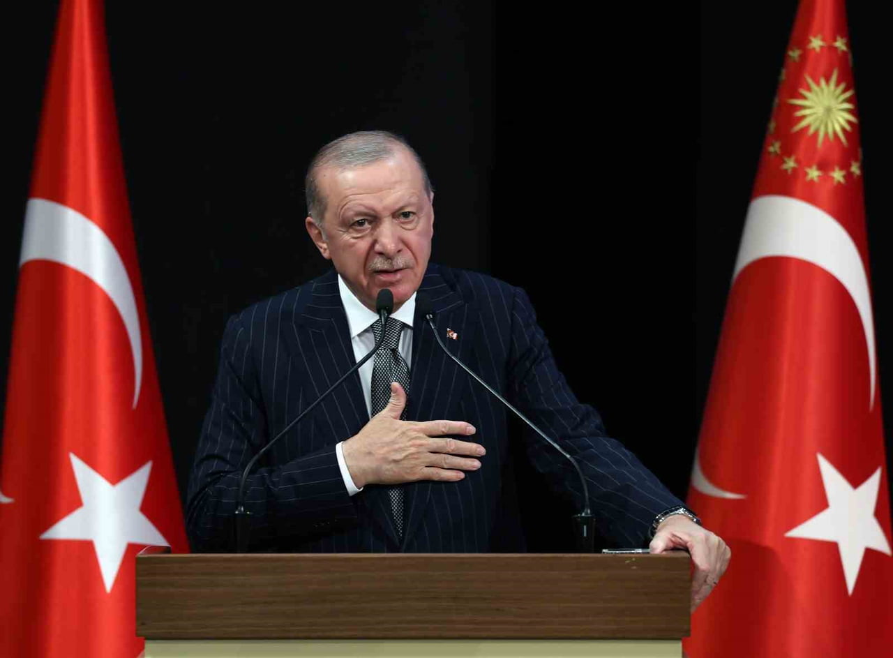 CUMHURBAŞKANI VE AK PARTİ GENEL BAŞKANI ERDOĞAN, PARTİSİNİN GENİŞLETİLMİŞ İL BAŞKANLARI...