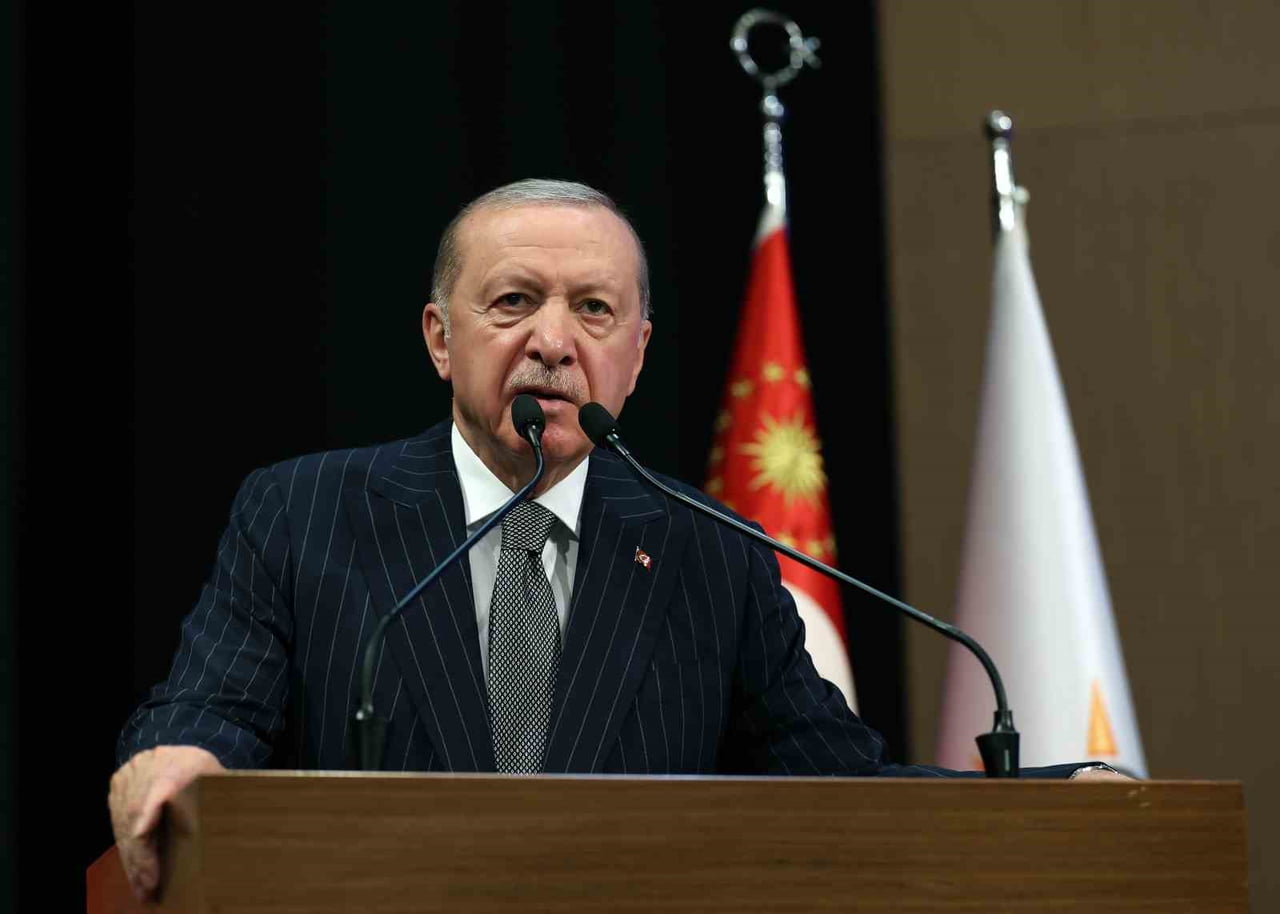 CUMHURBAŞKANI VE AK PARTİ GENEL BAŞKANI ERDOĞAN, PARTİSİNİN GENİŞLETİLMİŞ İL BAŞKANLARI...