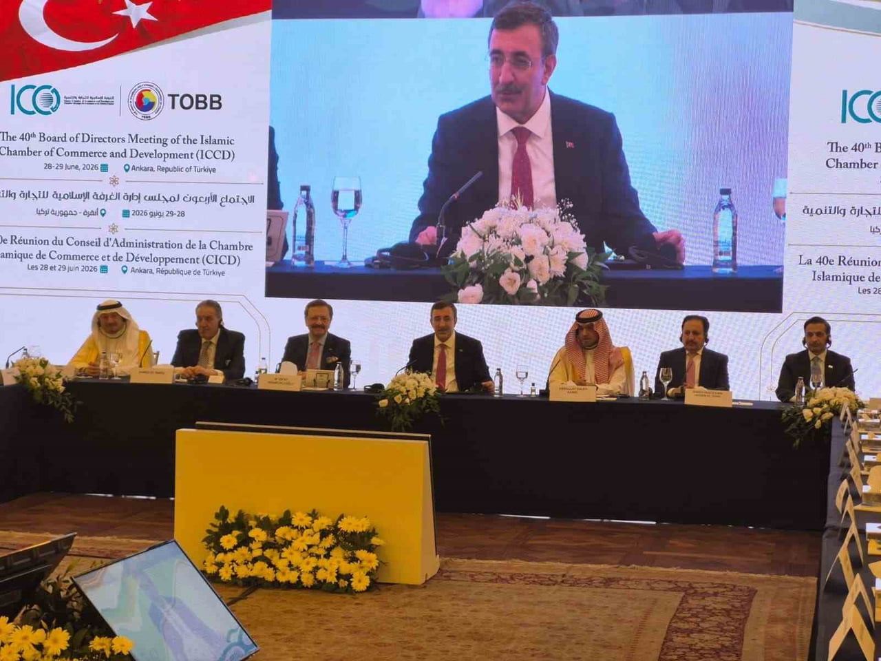 CUMHURBAŞKANI YARDIMCISI CEVDET YILMAZ’IN ŞAHİTLİĞİNDE GERÇEKLEŞTİRİLEN İMZA TÖRENİNDE, ANLAŞMA...