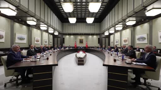Cumhurbaşkanlığı Kabine Toplantısı, Cumhurbaşkanı Erdoğan başkanlığında başladı