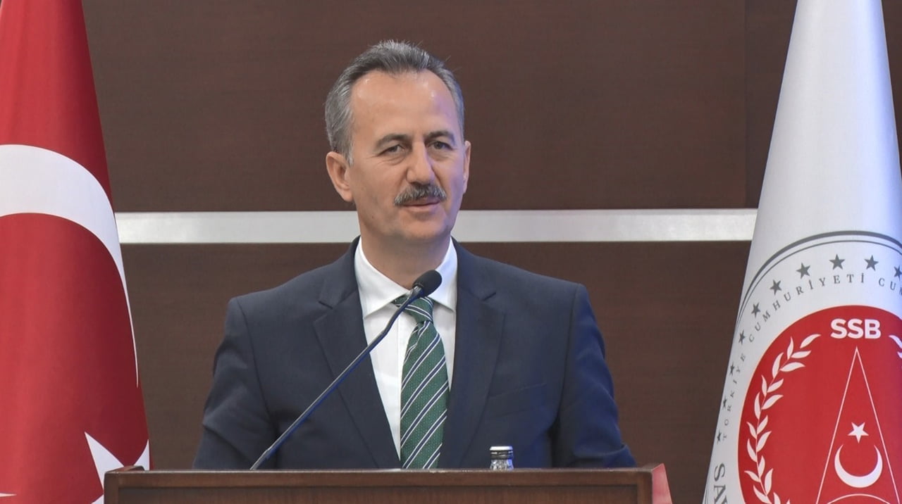 CUMHURBAŞKANLIĞI SAVUNMA SANAYİİ BAŞKANI HALUK GÖRGÜN,  KONUŞMA YAPTI