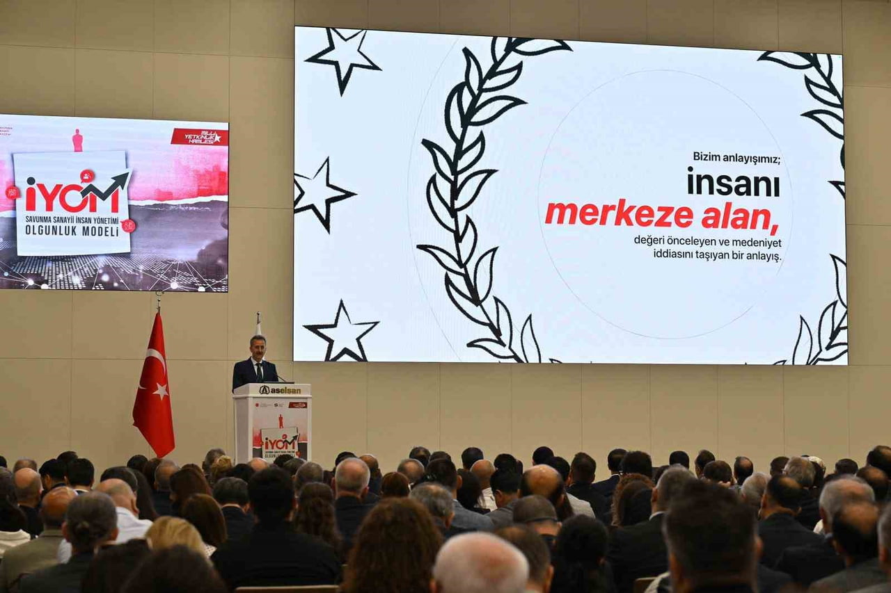 CUMHURBAŞKANLIĞI SAVUNMA SANAYİİ BAŞKANI HALUK GÖRGÜN, SAVUNMA SANAYİİ İNSAN YÖNETİMİ OLGUNLUK...