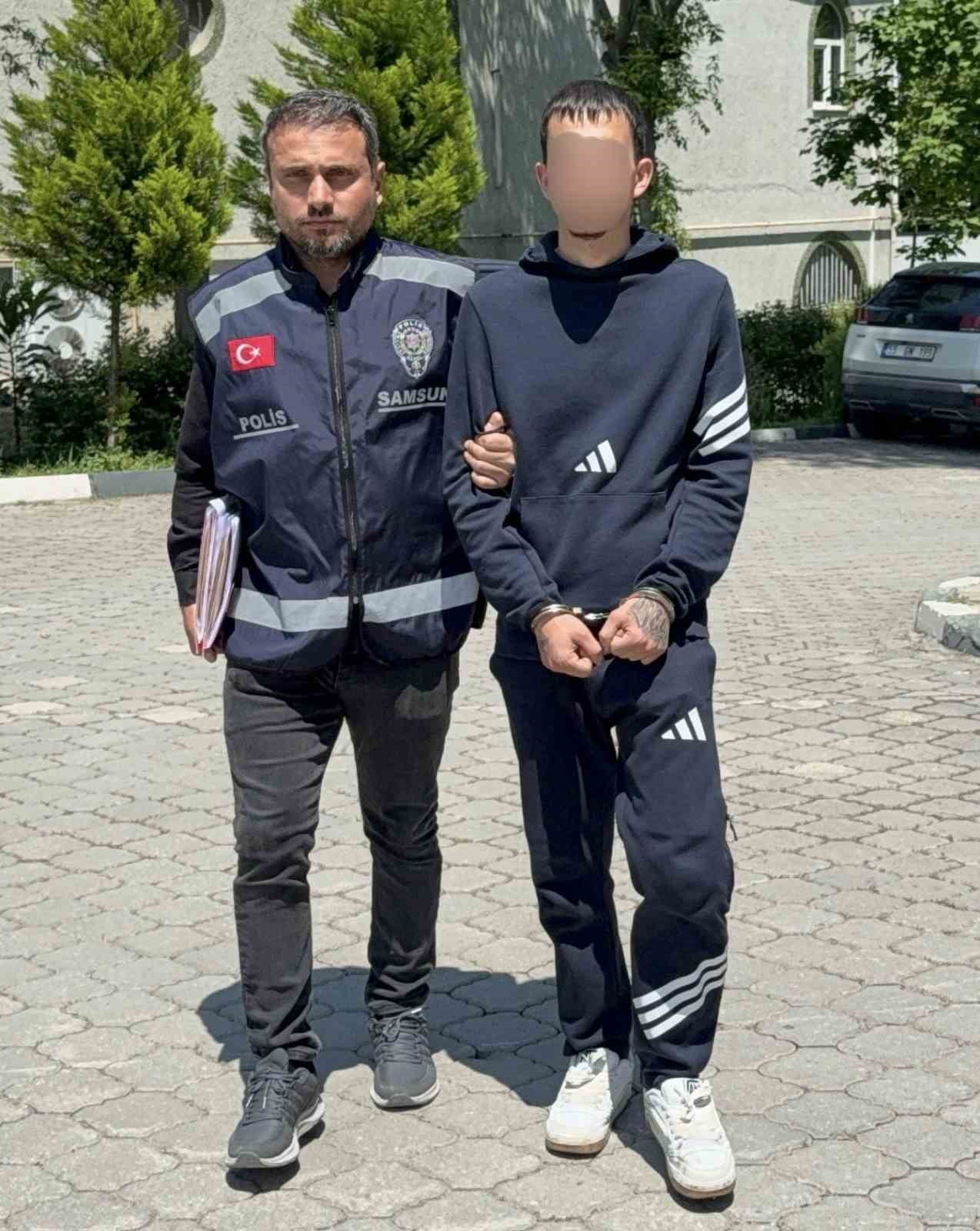 D.O. (18) POLİS TARAFINDAN GÖZALTINA ALINDI.