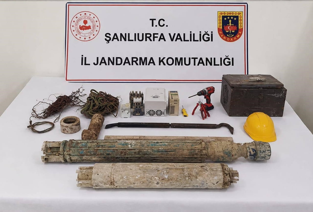 DALGIÇ POMPASI HIRSIZLARI YAKALANDI