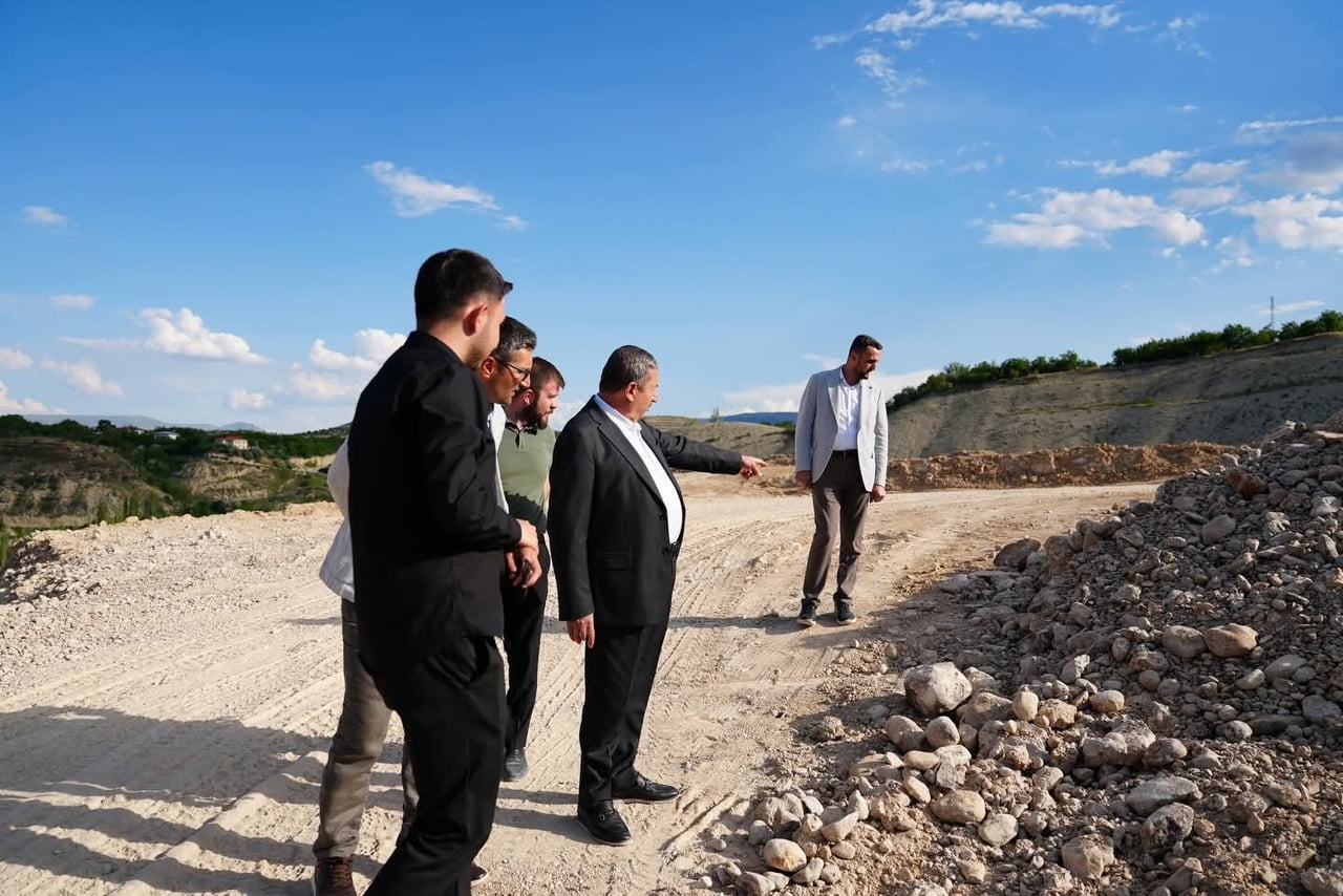 DARENDE MİLLET BAHÇESİ’NDE ÇALIŞMALAR YERİNDE İNCELENDİ