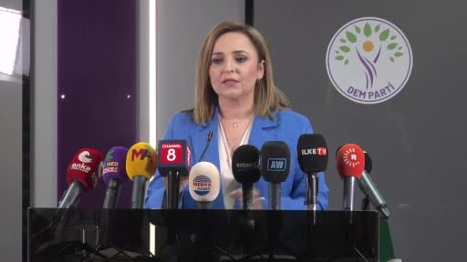 DEM Parti Sözcüsü Doğan: "DEM Parti olarak 5. olağan kongreyi 20 Eylül'de Ankara'da Arena Spor...