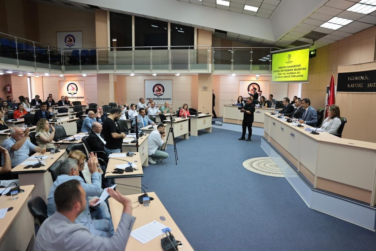 DENİZLİ BÜYÜKŞEHİR BELEDİYE MECLİSİ’NİN 2026 YILI HAZİRAN AYI TOPLANTISI, BÜYÜKŞEHİR BELEDİYE...