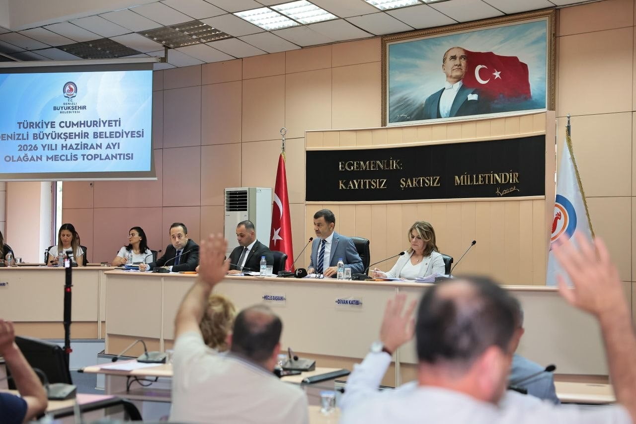 DENİZLİ BÜYÜKŞEHİR BELEDİYE MECLİSİ’NİN 2026 YILI HAZİRAN AYI TOPLANTISI, BÜYÜKŞEHİR BELEDİYE...
