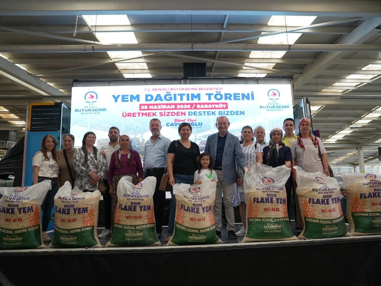 DENİZLİ BÜYÜKŞEHİR BELEDİYESİ’NİN GEÇEN YIL BAŞLATTIĞI VE YETİŞTİRİCİLERDEN BÜYÜK İLGİ GÖREN YEM...