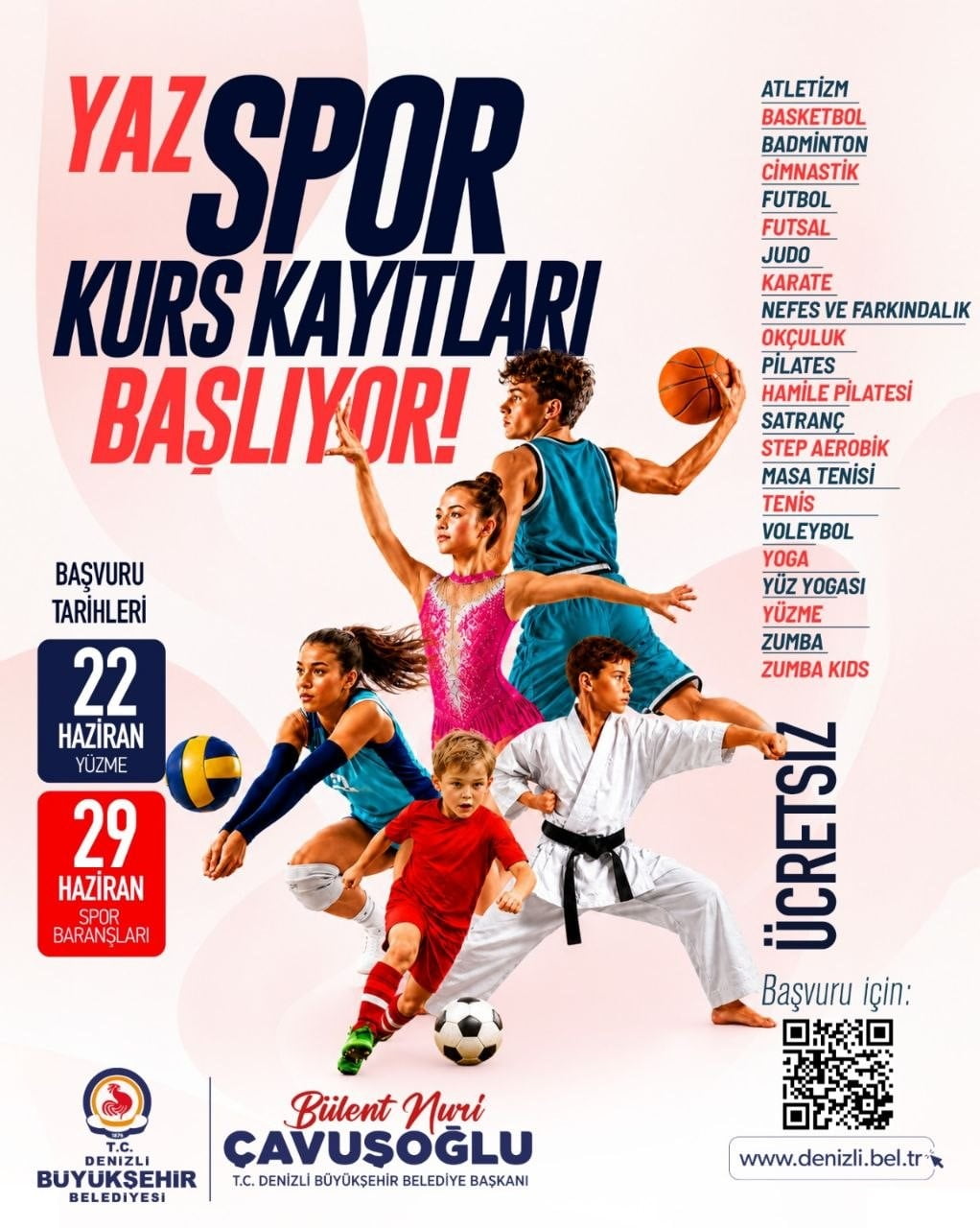 DENİZLİ BÜYÜKŞEHİR BELEDİYESİ’NİN KENT GENELİNDE SAĞLIKLI YAŞAM KÜLTÜRÜNÜ YAYGINLAŞTIRMAK VE SPORU...