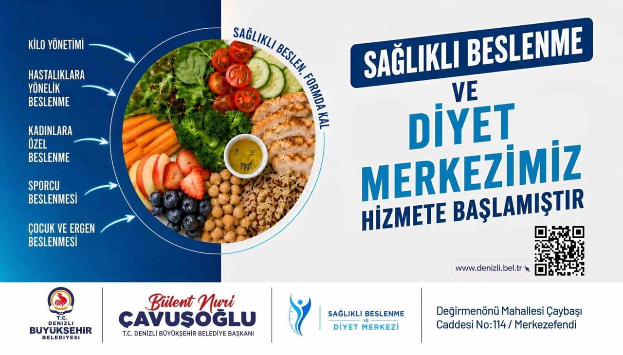 DENİZLİ BÜYÜKŞEHİR BELEDİYESİ, VATANDAŞLARIN SAĞLIKLI BESLENME ALIŞKANLIKLARI KAZANMASI VE YAŞAM...