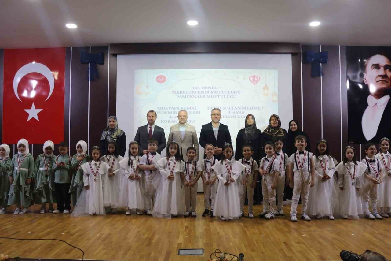 DENİZLİ’DE MERKEZEFENDİ VE PAMUKKALE İLÇE MÜFTÜLÜKLERİ TARAFINDAN YÜRÜTÜLEN "KARDEŞ KUR’AN KURSU...