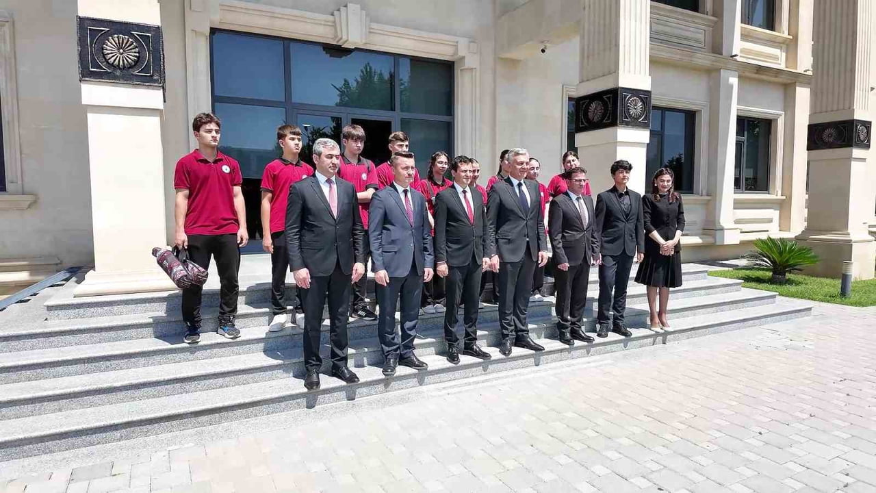 DENİZLİ’NİN ÇAMELİ İLÇESİNDEN KARDEŞ ŞEHİR PROTOKOLÜ KAPSAMINDA AZERBAYCAN’IN BİLESUVAR İLÇESİNE...
