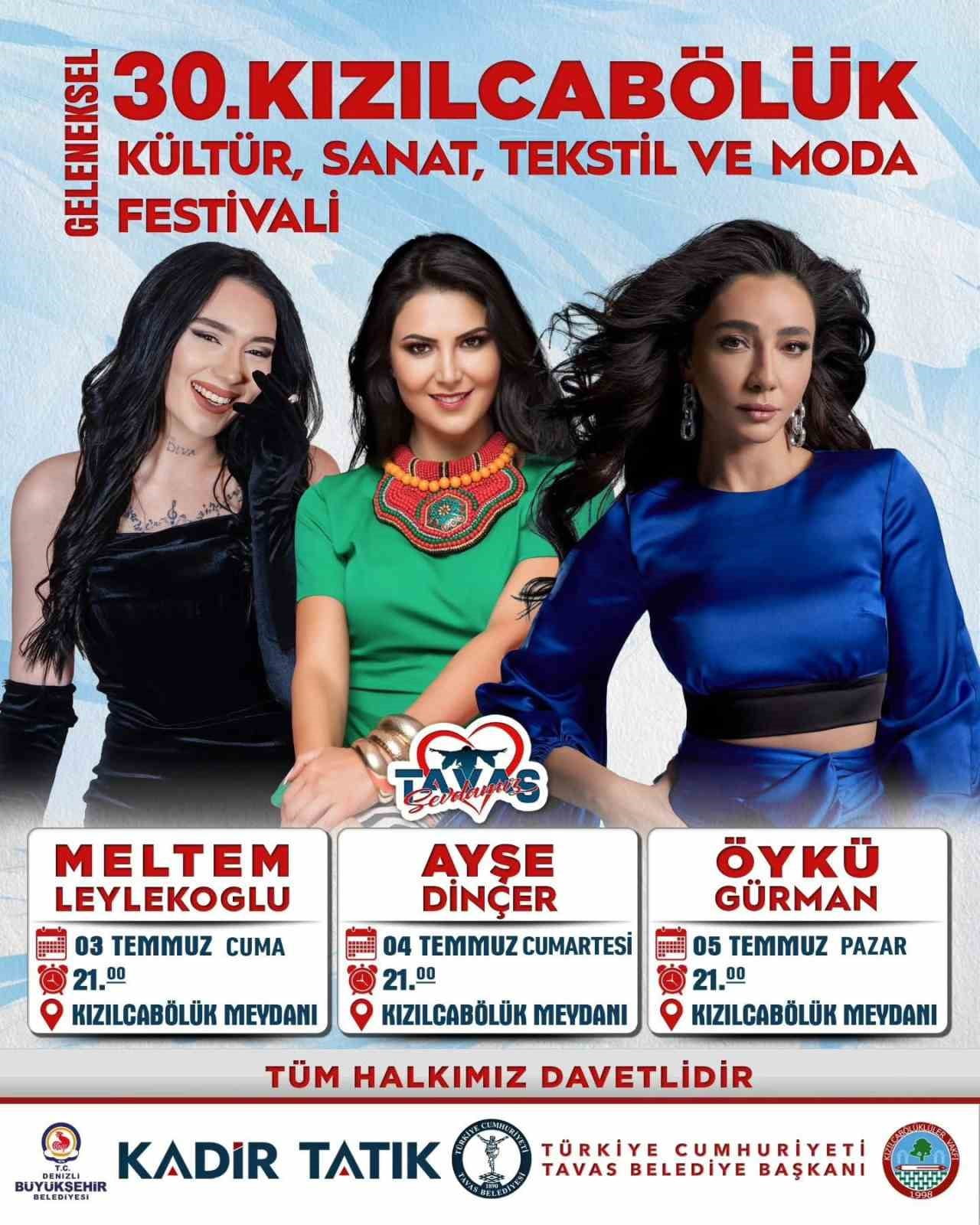 DENİZLİ’NİN TAVAS İLÇESİNE BAĞLI KIZILCABÖLÜK MAHALLESİ’NDE BU YIL 30’UNCUSU DÜZENLENECEK...