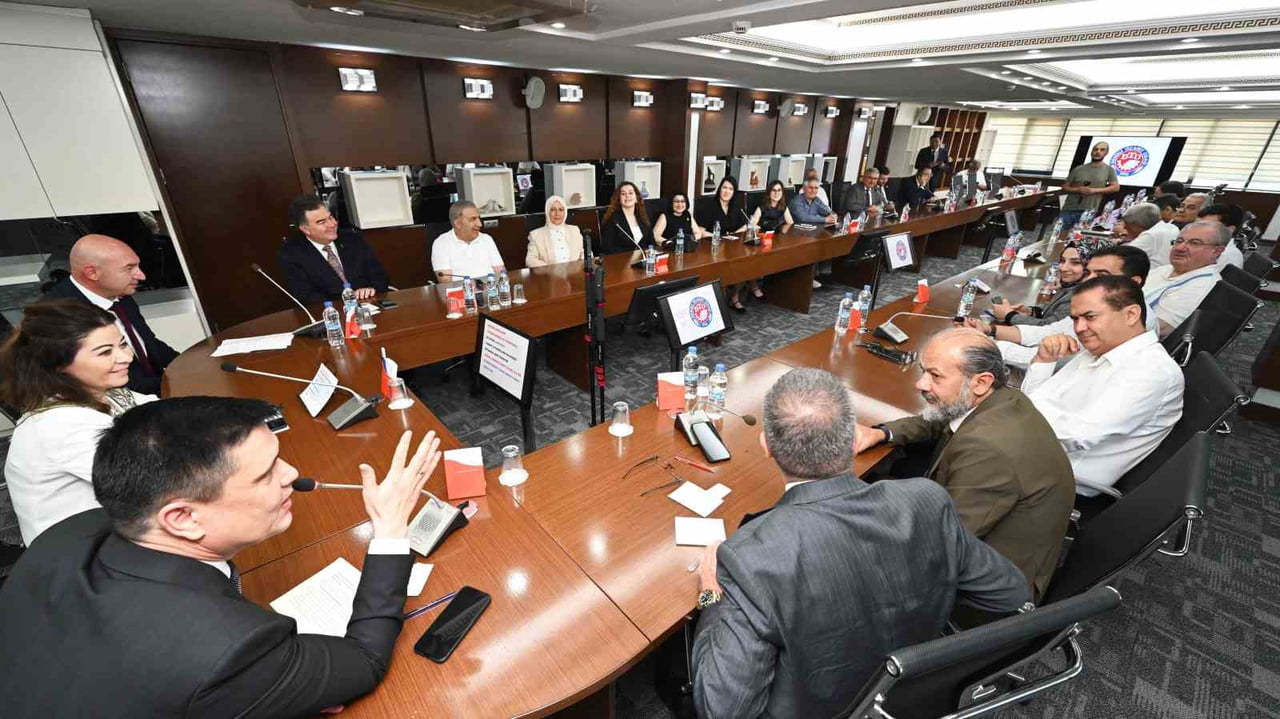 DENİZLİ TİCARET ODASI (DTO), TÜRKMENİSTAN ANKARA BÜYÜKELÇİLİĞİ HEYETİNİ AĞIRLADI. TÜRKMENİSTAN...