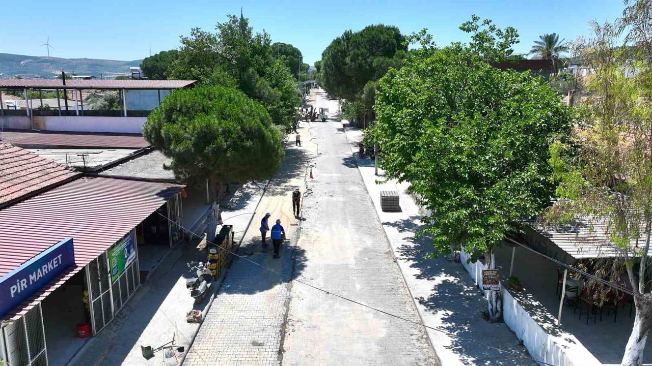DİDİM BALAT MAHALLESİ’NDE ÇALIŞMALAR SÜRÜYOR