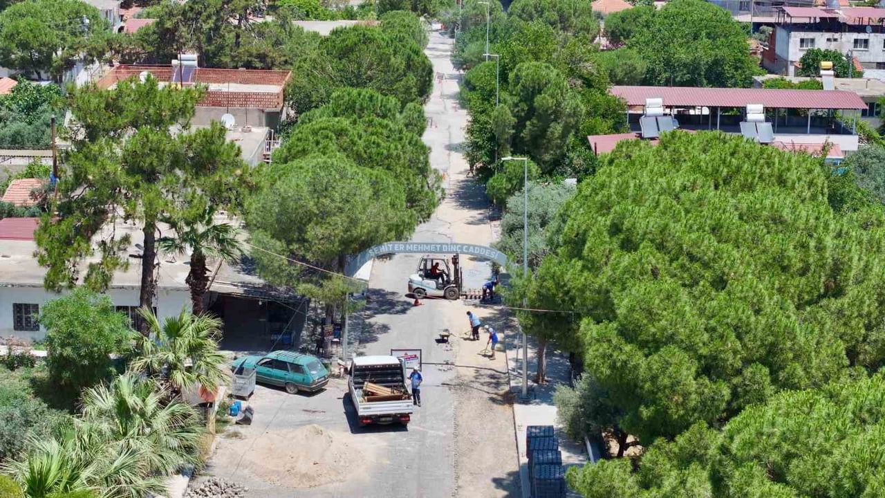 DİDİM BALAT MAHALLESİ’NDE ÇALIŞMALAR SÜRÜYOR