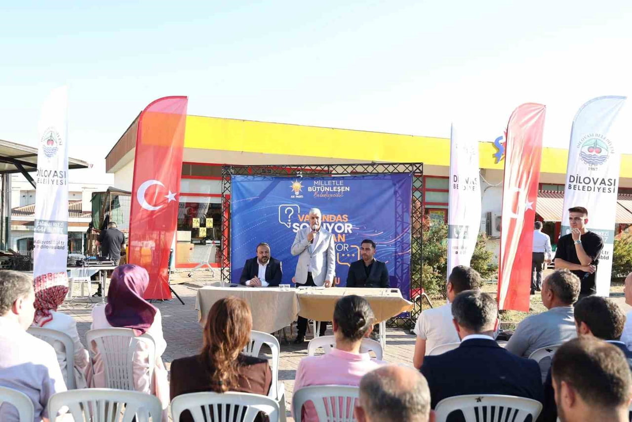 DİLOVASI BELEDİYE BAŞKANI RAMAZAN ÖMEROĞLU, "VATANDAŞ SORUYOR, BAŞKAN CEVAPLIYOR" PROGRAMI...