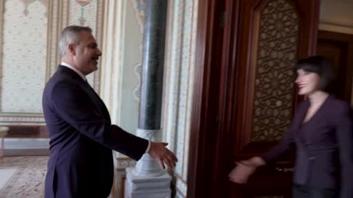 Dışişleri Bakanı Fidan, Gürcistan Başbakan Yardımcısı ve Dışişleri Bakanı Maka Botchorishvili ile...