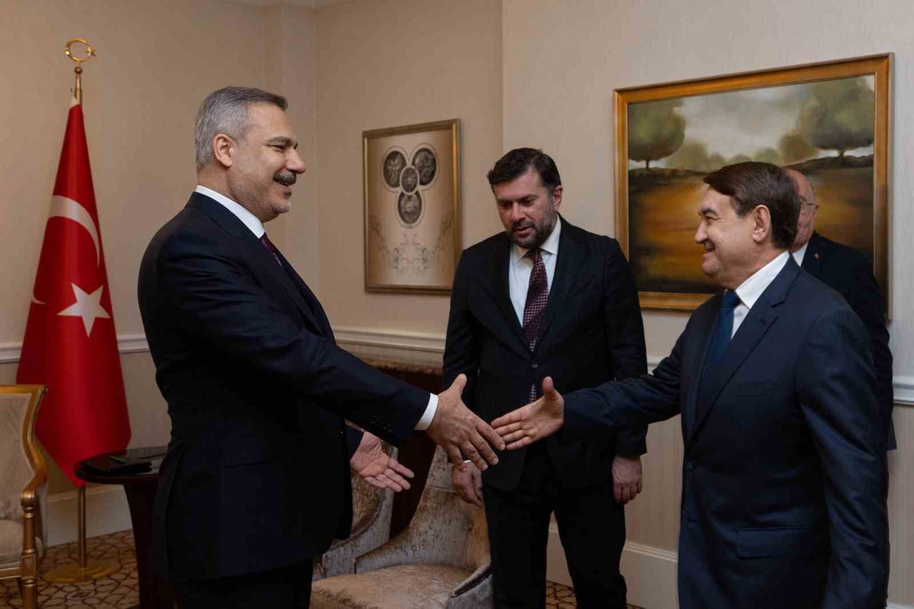 DIŞİŞLERİ BAKANI FİDAN, PUTİN'İN DANIŞMANI LEVİTİN İLE GÖRÜŞTÜ