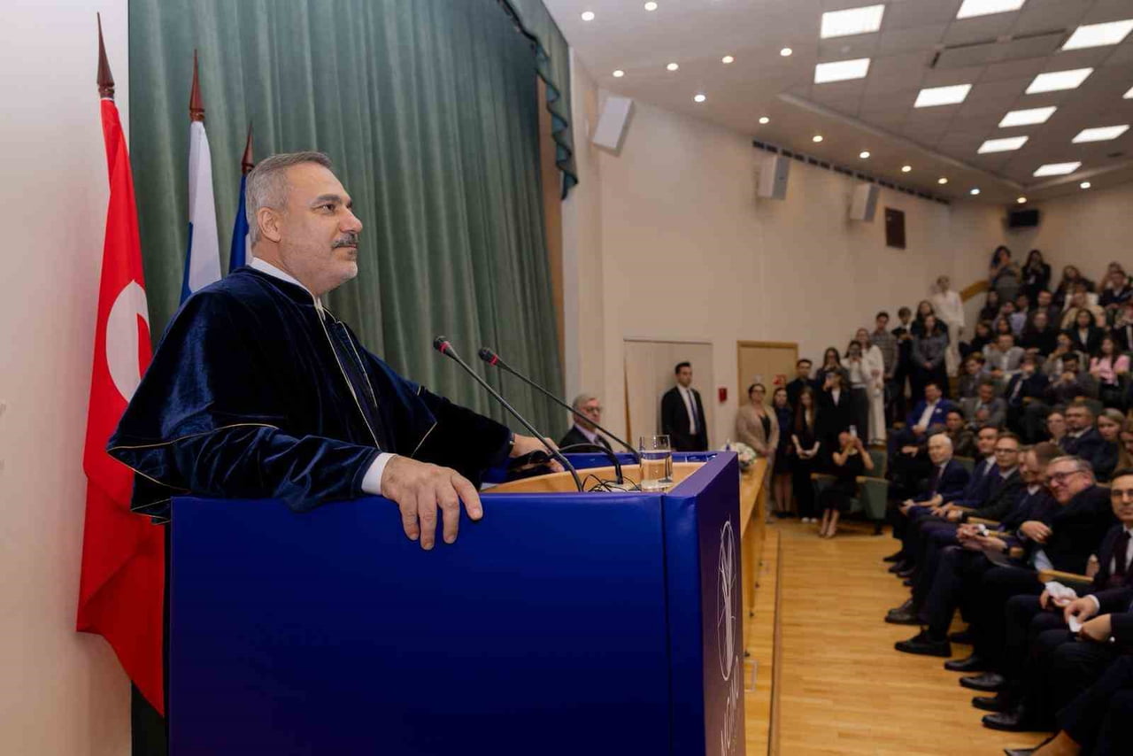 DIŞİŞLERİ BAKANI HAKAN FİDAN’A, RUSYA'DA MOSKOVA DEVLET ULUSLARARASI İLİŞKİLER ENSTİTÜSÜ’NDE...