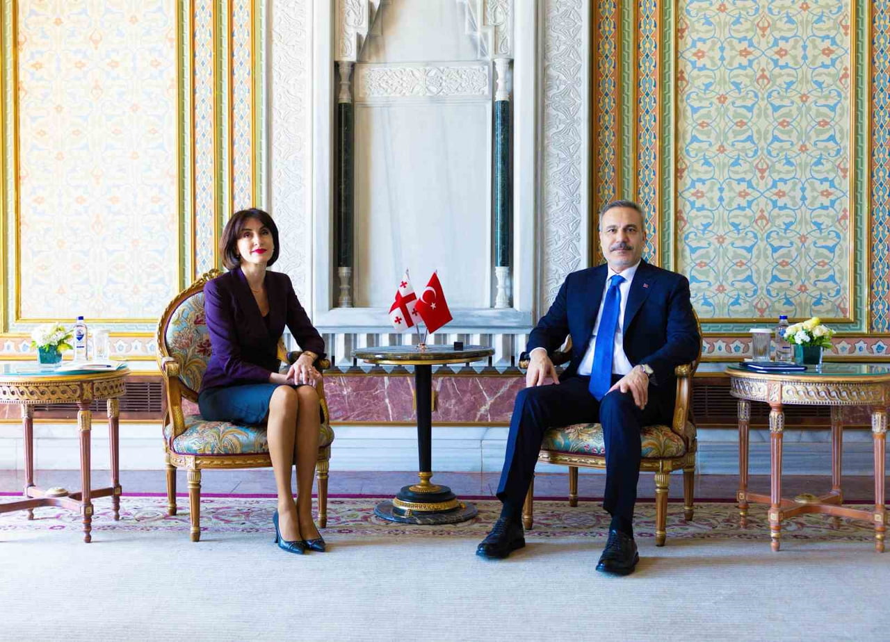DIŞİŞLERİ BAKANI HAKAN FİDAN, GÜRCİSTAN BAŞBAKAN YARDIMCISI VE DIŞİŞLERİ BAKANI MAKA...
