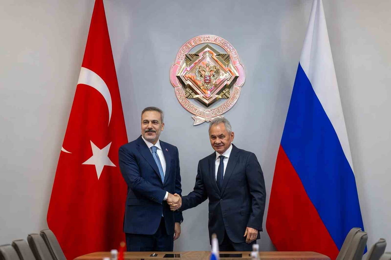 DIŞİŞLERİ BAKANI HAKAN FİDAN, MOSKOVA TEMASLARI KAPSAMINDA RUSYA GÜVENLİK KONSEYİ SEKRETERİ SERGEY...