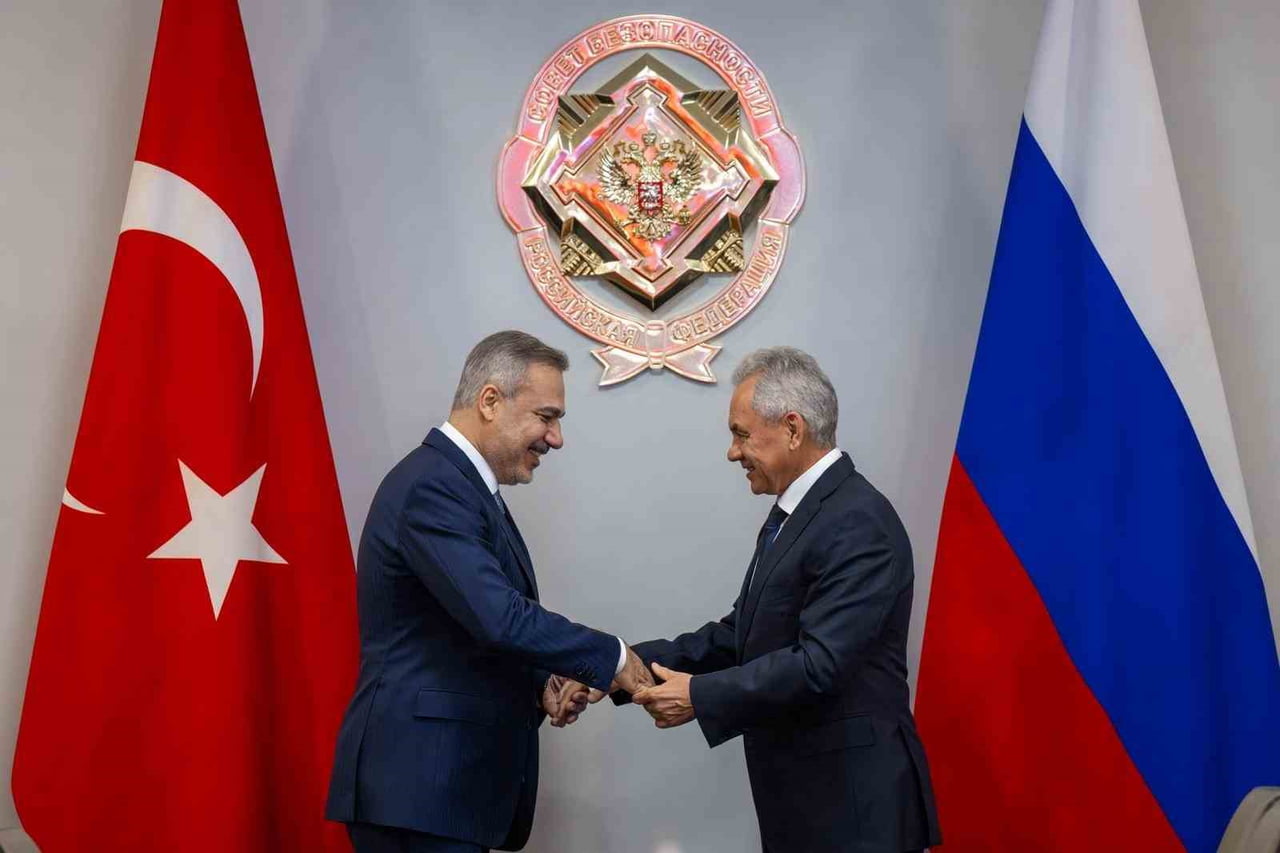 DIŞİŞLERİ BAKANI HAKAN FİDAN, MOSKOVA TEMASLARI KAPSAMINDA RUSYA GÜVENLİK KONSEYİ SEKRETERİ SERGEY...