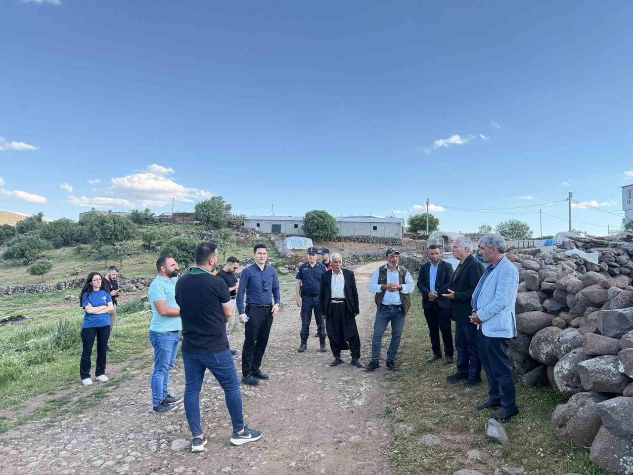 DİYARBAKIR'IN ÇERMİK İLÇESİNDE KAMU YATIRIMLARI YERİNDE DENETLENDİ.